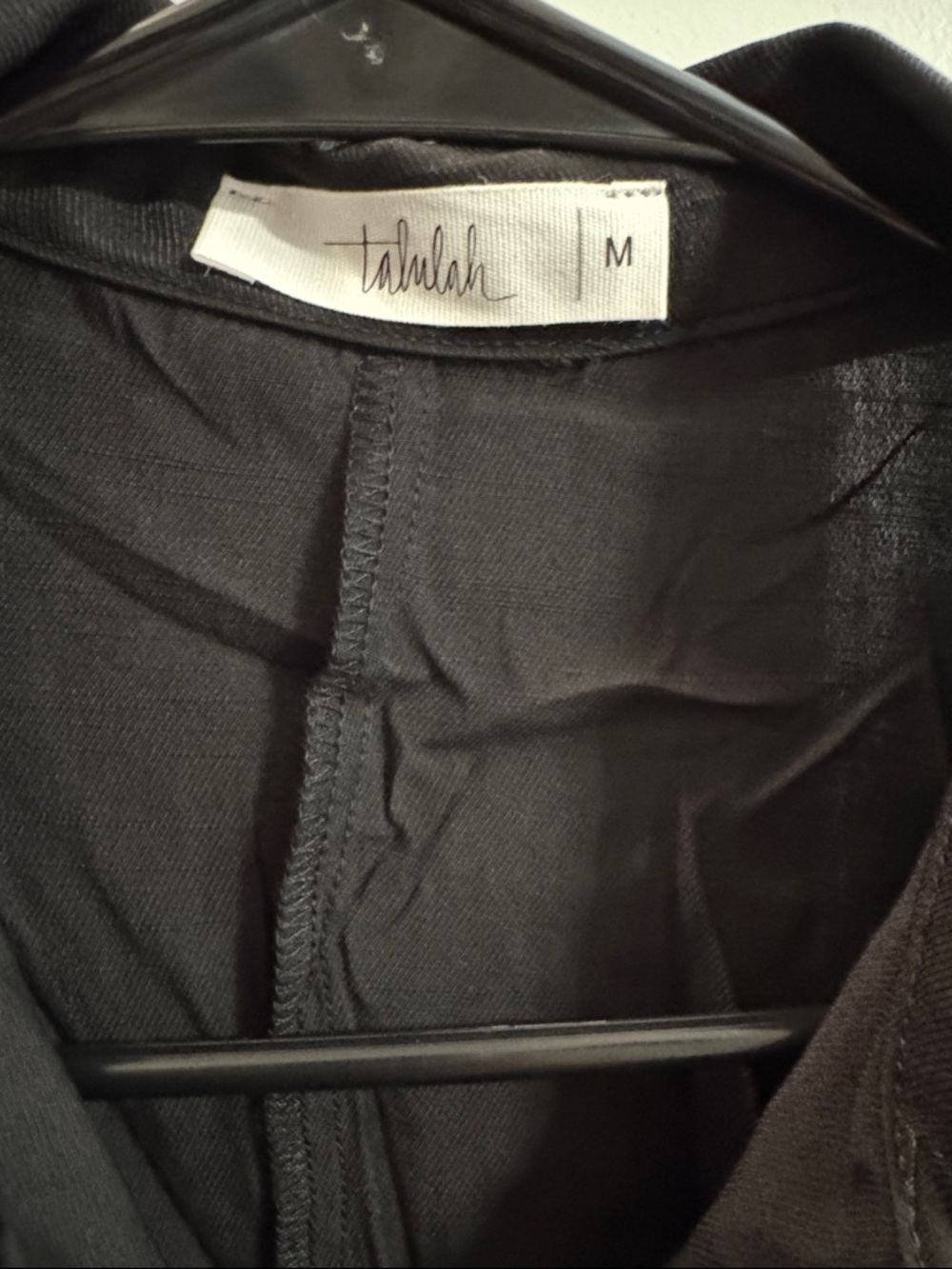Talulah black button down - Picture 2 of 2